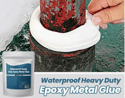 Waterproof Heavy Duty Epoxy Metal Glue 200 gm each Pack of 2